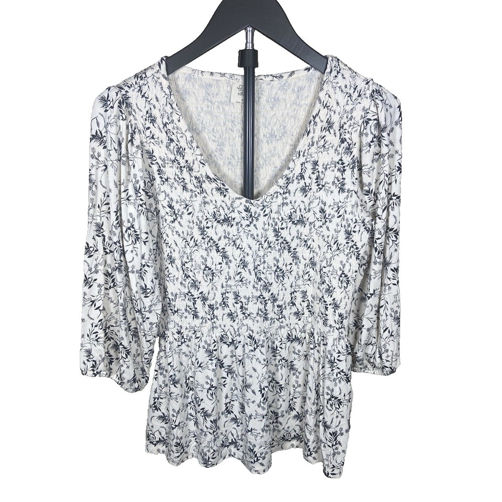 GOOD HART by Matilda Jane Smocked Long Sleeve Tunic Top  M